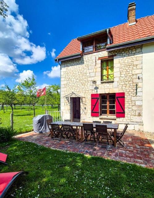 Maison Normande Au Bord De Seine, Le Verger De Pacome Anneville-Ambourville Εξωτερικό φωτογραφία